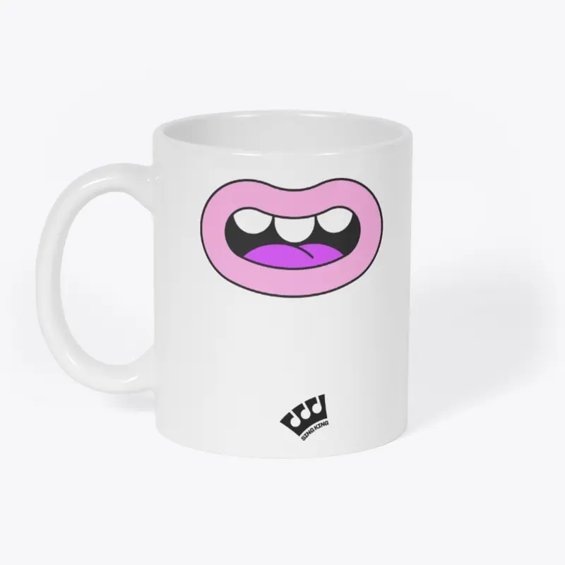 Sing King Mouth Mug