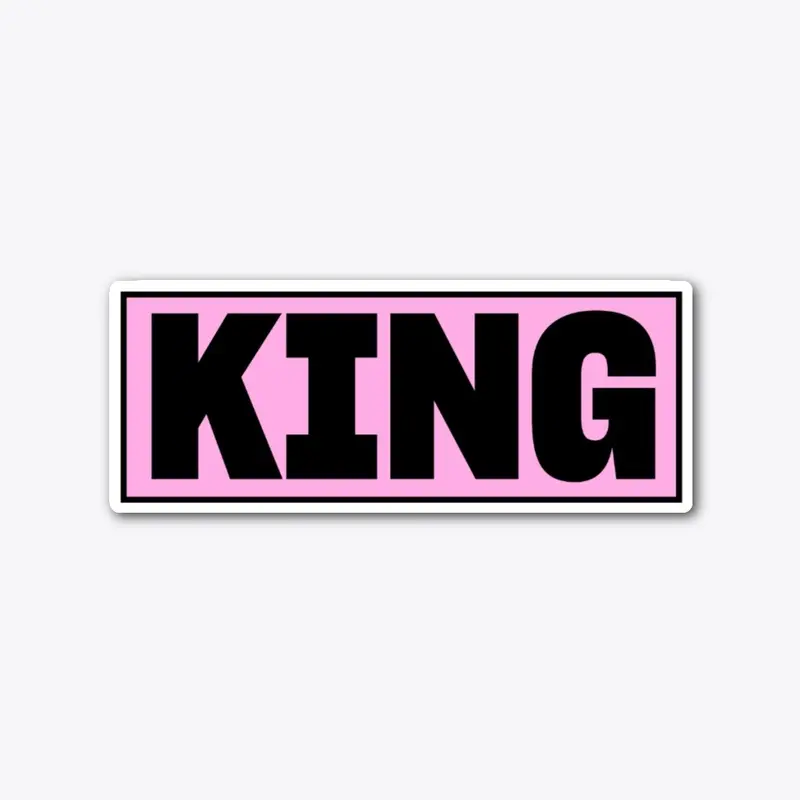 King Sticker